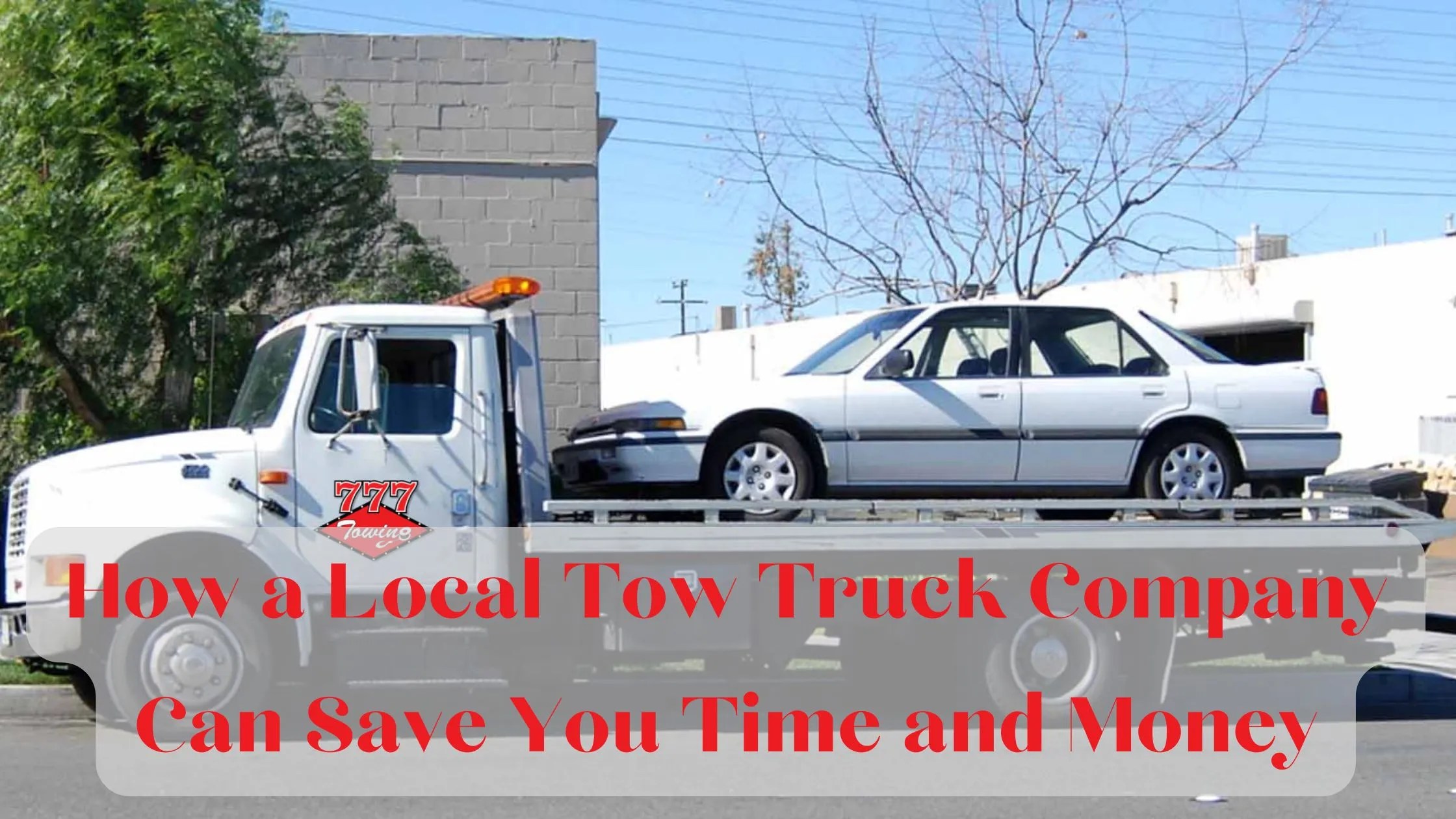 Local Tow Truck Company