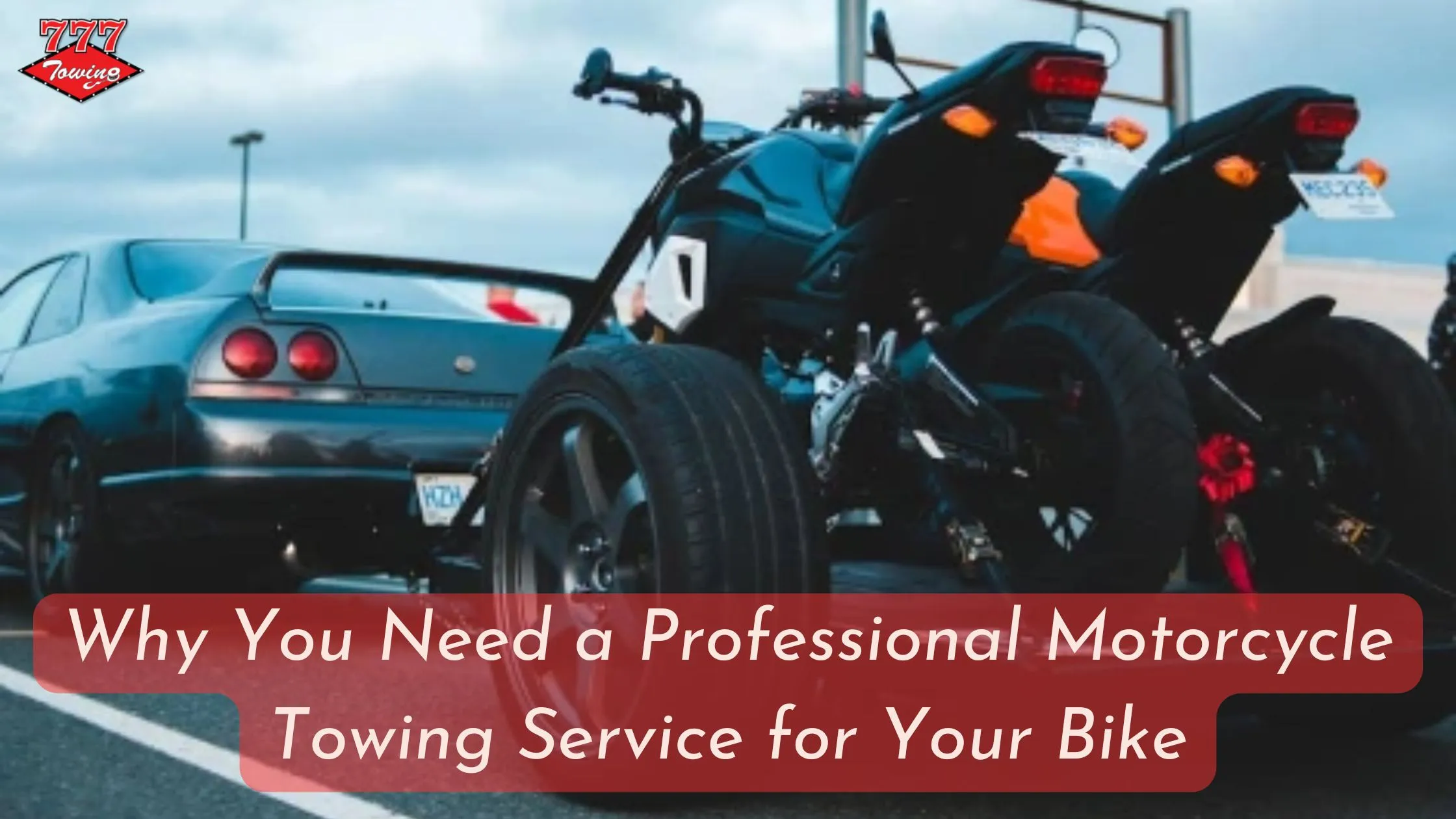 motorcycle towing